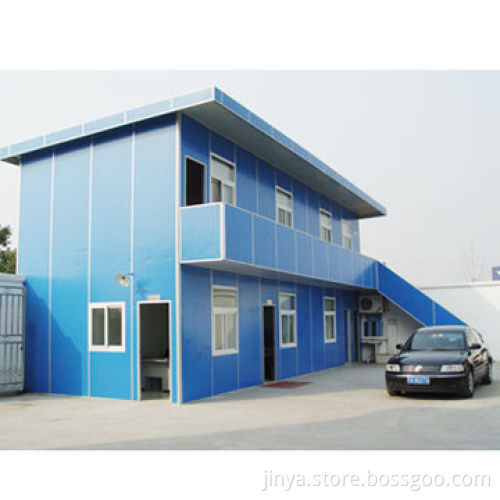 Accommodation prefab home for modern family living, management office and dormitory